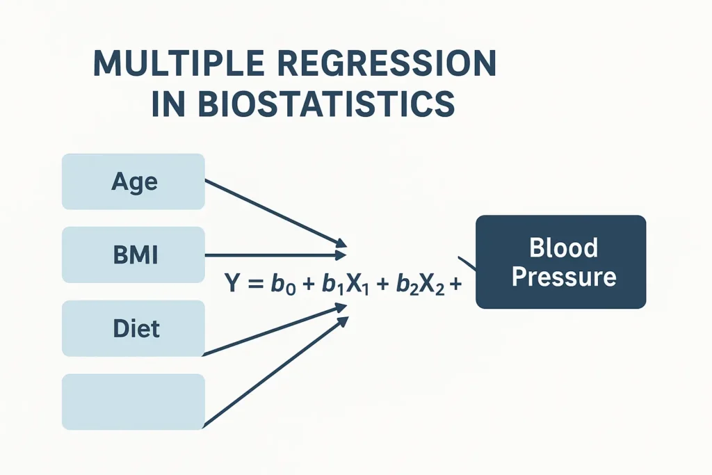 Multiple Regression in Biostatistics: A Complete Guide to Analyzing Complex Relationships