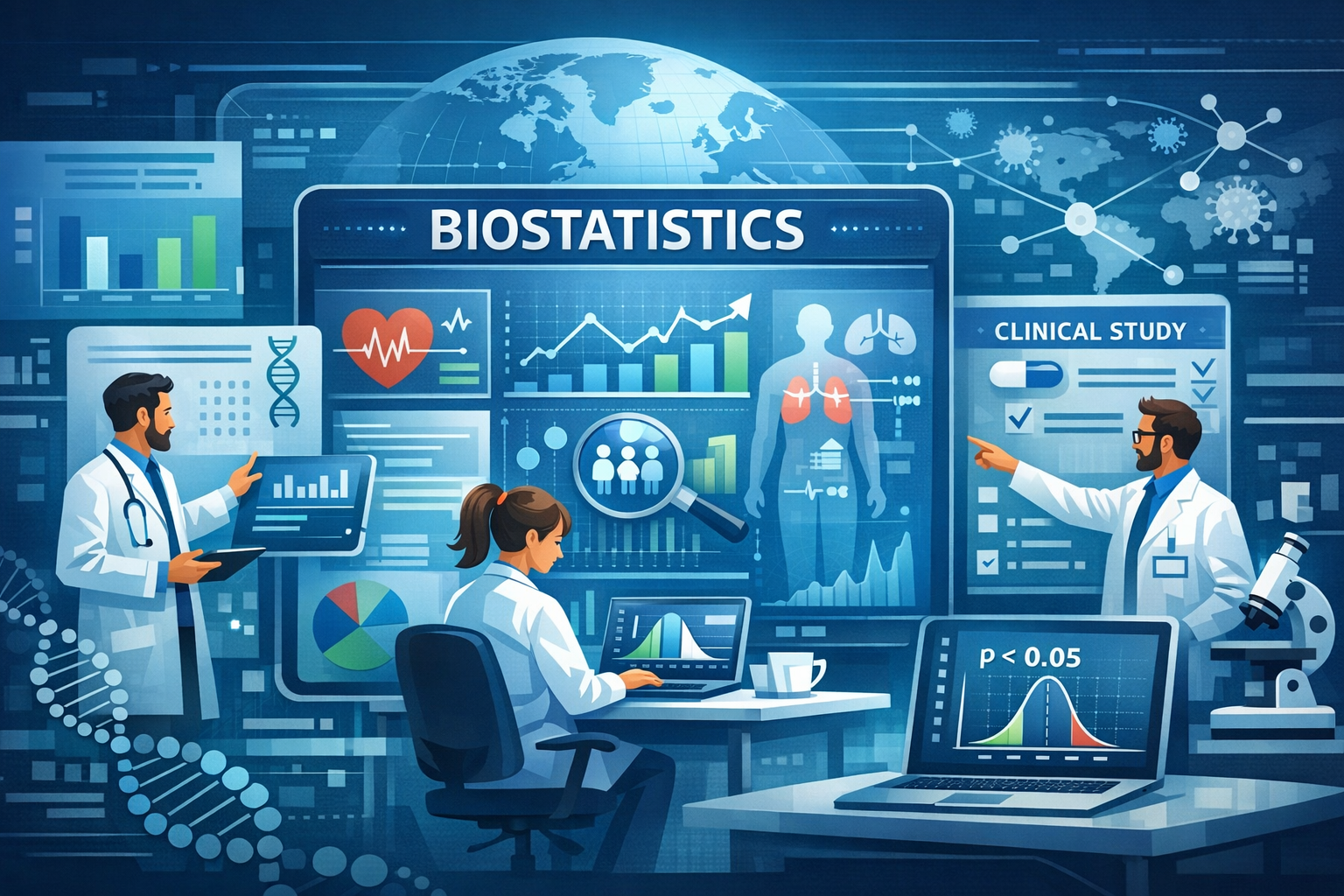 Understanding Biostatistics: Core Principles and Applications