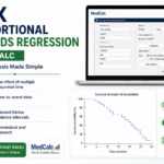 Cox Proportional Hazards Regression in MedCalc