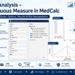 Meta-Analysis – Continuous Measure in MedCalc