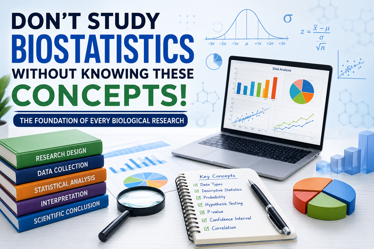 Don’t Study Biostatistics Without Knowing These Concepts! | Essential Biostatistics Guide for Beginners