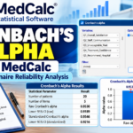 Cronbach’s Alpha in MedCalc: Biomedical Example, Results and Interpretation